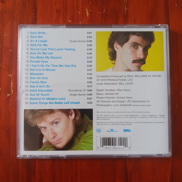 The Very Best of Daryl Hall & John Oates CD - White Case - Picture 2 of 8